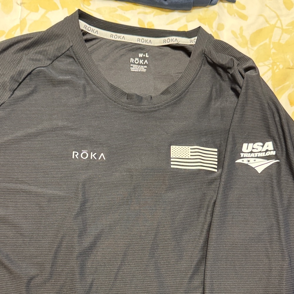 Women’s Long Sleeve USA Triathlon Tech Tee